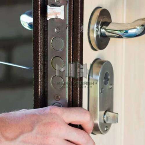 یراق آلات نصب دستگیره درب ضد سرقت